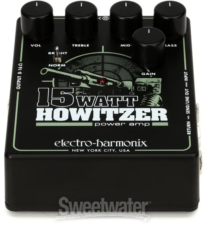  Electro-Harmonix Howitzer 15-watt Power Amp Pedal Demo