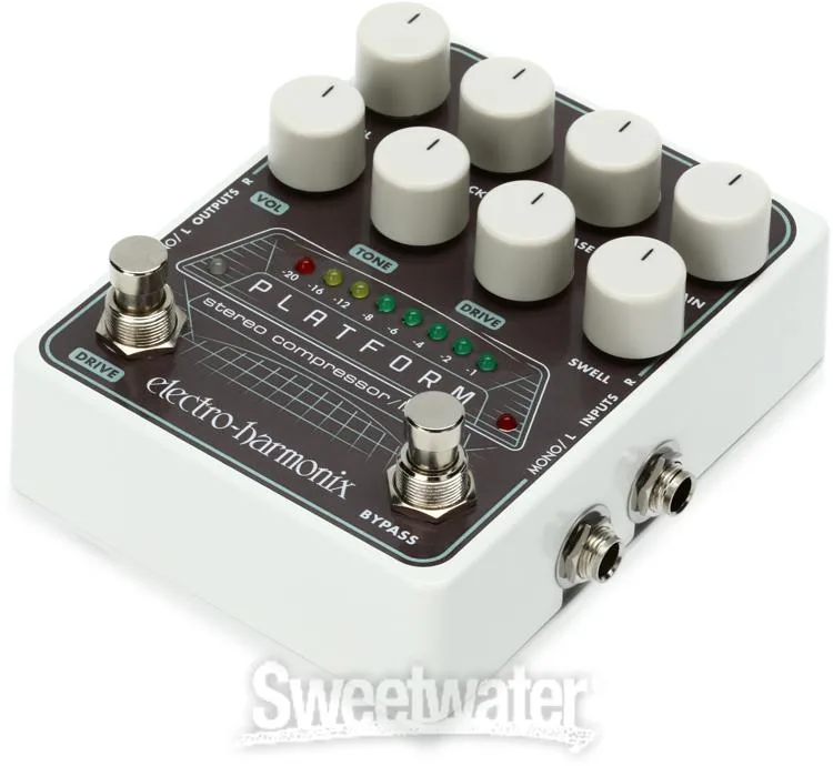  Electro-Harmonix Platform Stereo Compressor Pedal