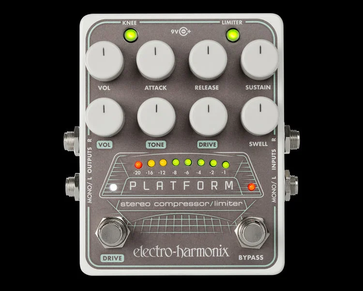  Electro-Harmonix Platform Stereo Compressor Pedal