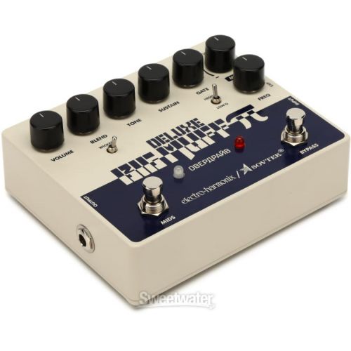  Electro-Harmonix Sovtek Deluxe Big Muff Pi Fuzz Pedal with Mid-Shift