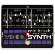 Electro-Harmonix Micro Synthesizer Analog Guitar Microsynth Pedal
