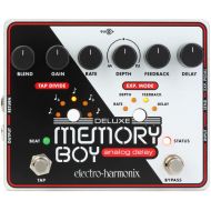Electro-Harmonix Deluxe Memory Boy Analog Delay Pedal with Tap Tempo