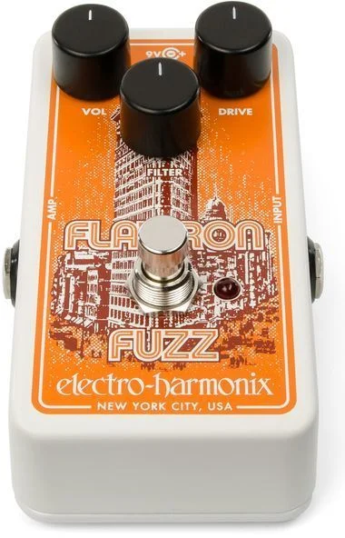  Electro-Harmonix Flatiron Fuzz Classic Op-Amp Powered Fuzz/Distortion