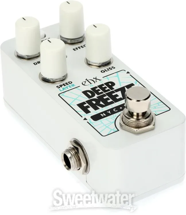  Electro-Harmonix Deep Freeze Sound Retainer Effects Pedal