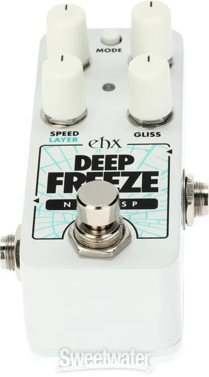  Electro-Harmonix Deep Freeze Sound Retainer Effects Pedal