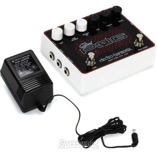  Electro-Harmonix Soul POG Polyphonic Octave Generator and Overdrive Pedal