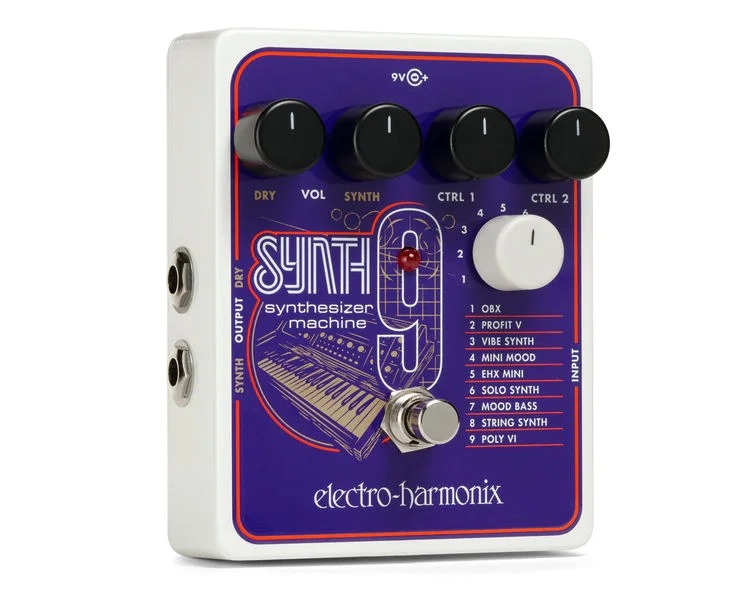  Electro-Harmonix SYNTH9 Synthesizer Machine Pedal