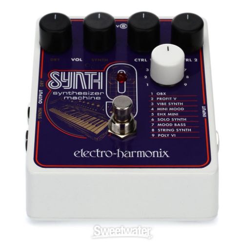  Electro-Harmonix SYNTH9 Synthesizer Machine Pedal