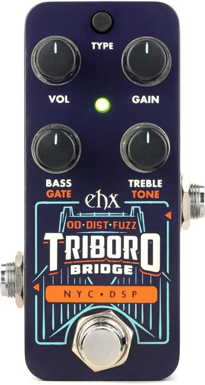 Electro-Harmonix Triboro Bridge Tri-mode Drive Pedal Demo