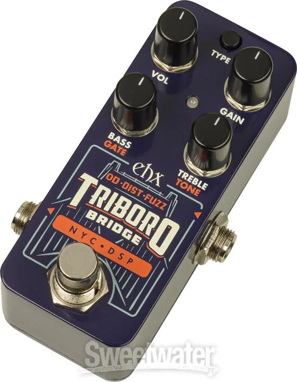  Electro-Harmonix Triboro Bridge Tri-mode Drive Pedal Demo