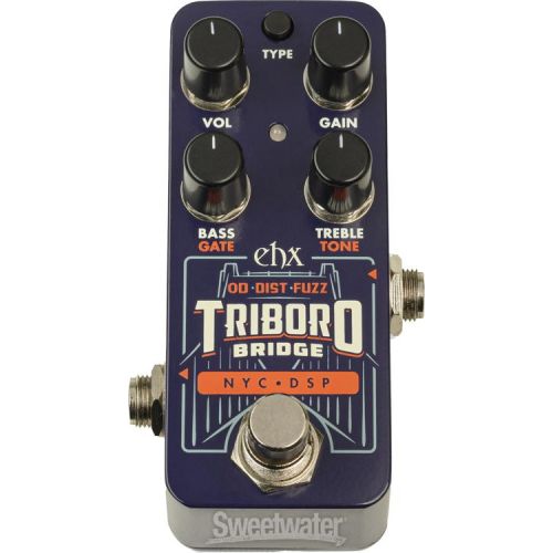  Electro-Harmonix Triboro Bridge Tri-mode Drive Pedal Demo