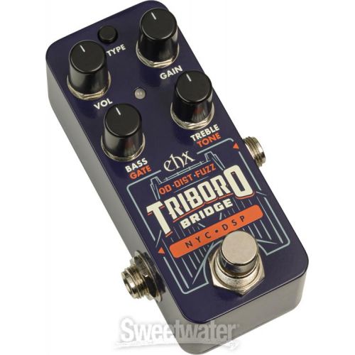  Electro-Harmonix Triboro Bridge Tri-mode Drive Pedal Demo