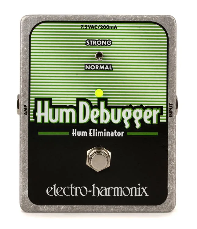 Electro-Harmonix Hum Debugger Hum Eliminator Pedal Demo
