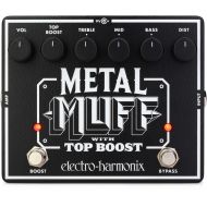 Electro-Harmonix Metal Muff with Top Boost Distortion Pedal