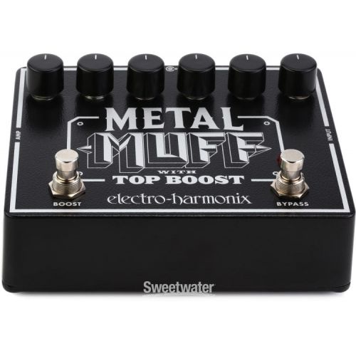  Electro-Harmonix Metal Muff with Top Boost Distortion Pedal