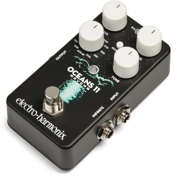  Electro-Harmonix Oceans 11 Reverb Pedal