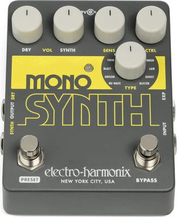  Electro-Harmonix Mono Synth Synthesizer Pedal