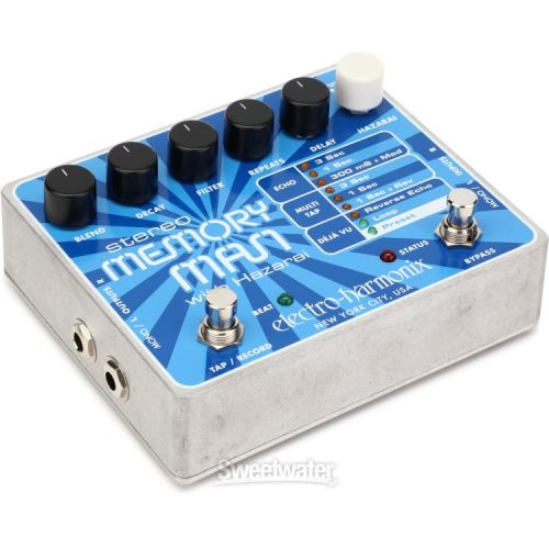  Electro-Harmonix Stereo Memory Man with Hazarai Delay / Looper Pedal