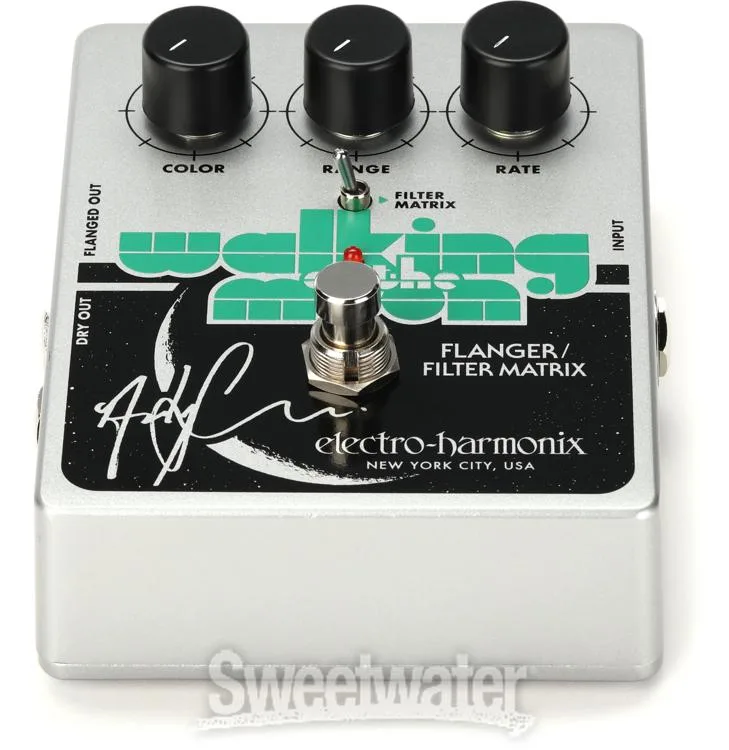  Electro-Harmonix Andy Summers Walking on the Moon Flanger/Filter Matrix Pedal