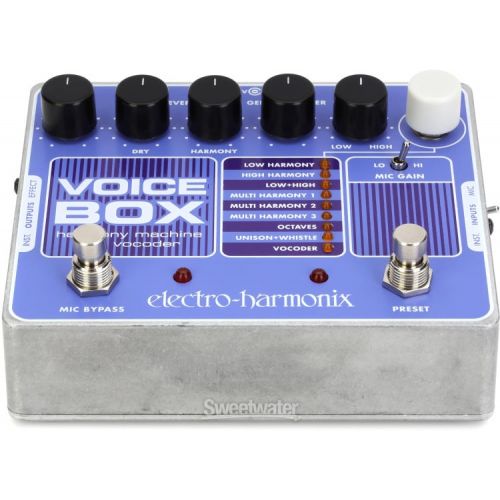  Electro-Harmonix Voice Box Vocal Harmony Machine/Vocoder Demo