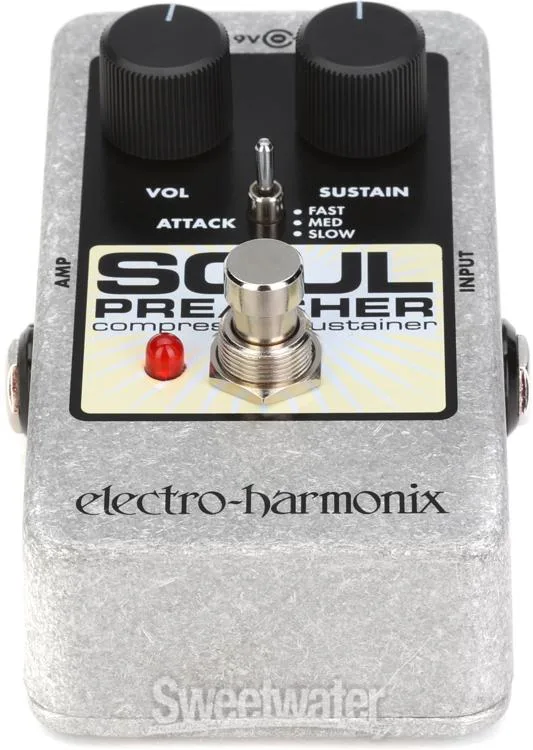  Electro-Harmonix Soul Preacher Compressor/Sustainer Pedal Demo