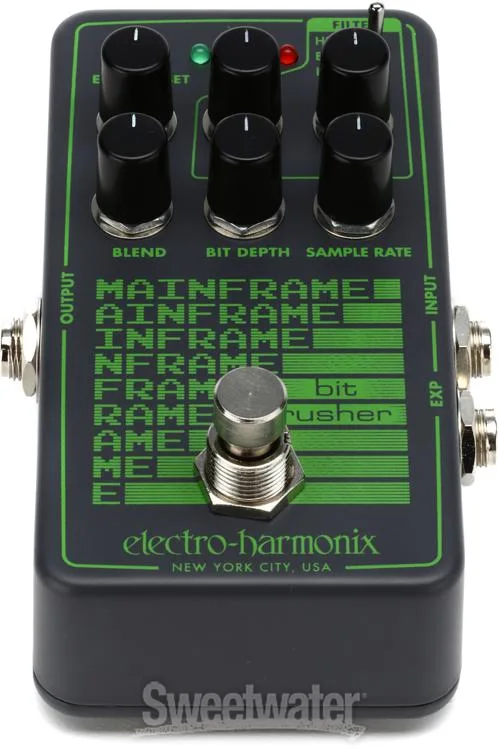  Electro-Harmonix Mainframe Bit Crusher Pedal