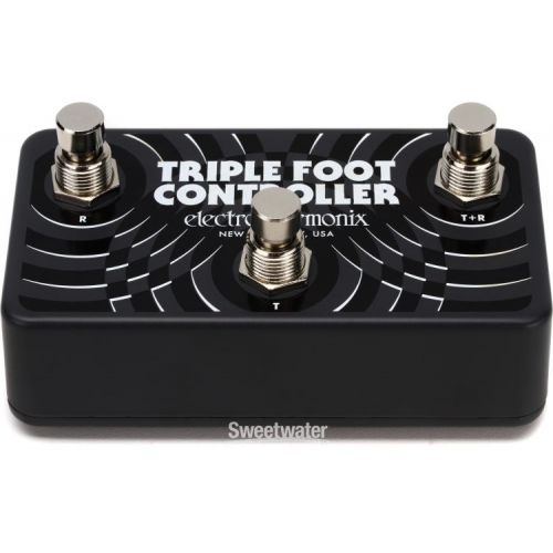  Electro-Harmonix Triple Foot Controller 3-button Footswitch