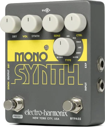  Electro-Harmonix Mono Synth Synthesizer Pedal Demo