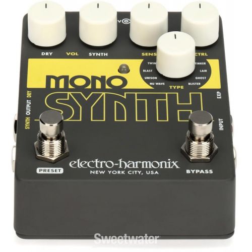  Electro-Harmonix Mono Synth Synthesizer Pedal Demo