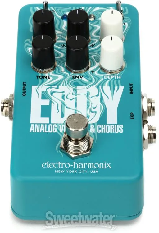  Electro-Harmonix Eddy Analog Vibrato & Chorus Pedal