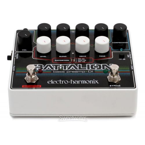  Electro-Harmonix Battalion Bass Preamp and DI Pedal