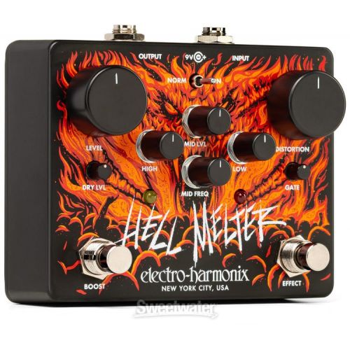  Electro-Harmonix Hell Melter Distortion Pedal