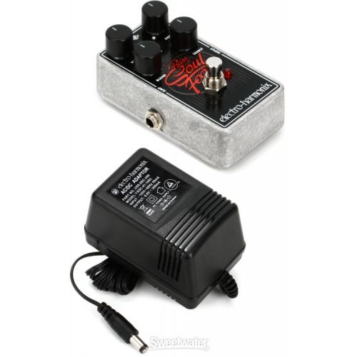  Electro-Harmonix Bass Soul Food Transparent Bass Overdrive Pedal