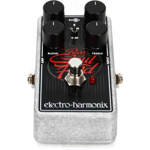  Electro-Harmonix Bass Soul Food Transparent Bass Overdrive Pedal