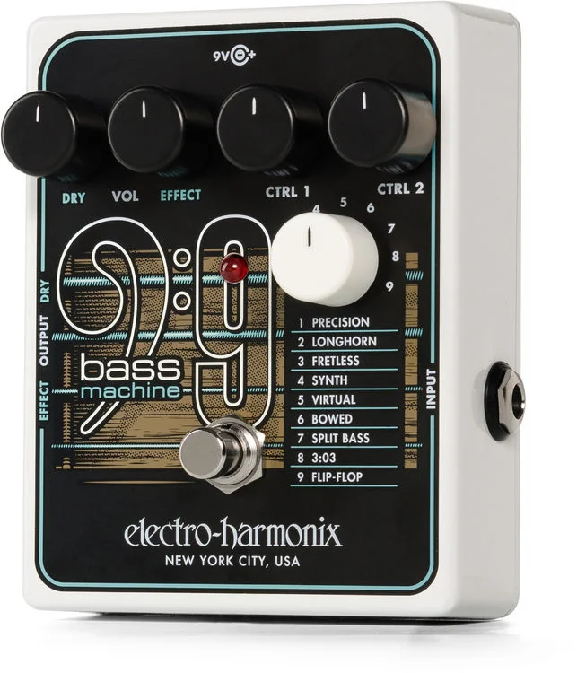  Electro-Harmonix Bass9 Bass Machine Pedal