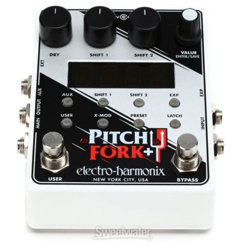  Electro-Harmonix Pitch Fork + Polyphonic Pitch Shift Pedal