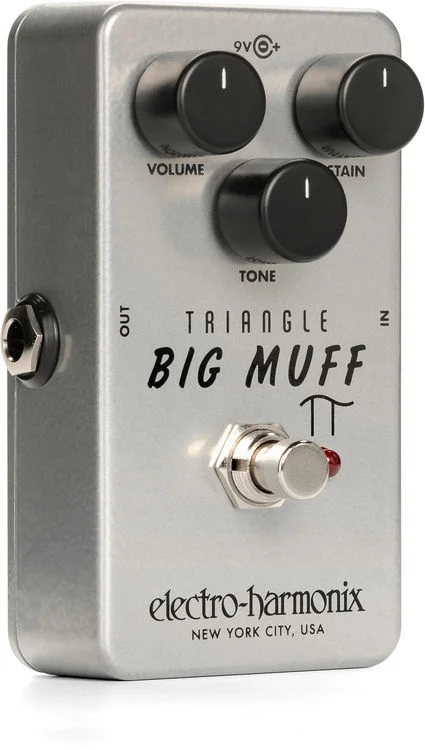  Electro-Harmonix Triangle Big Muff Reissued Fuzz Pedal