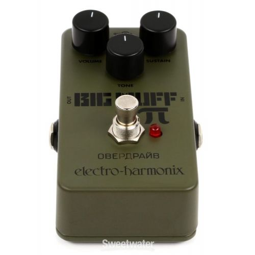  Electro-Harmonix Green Russian Big Muff Pi Fuzz Pedal