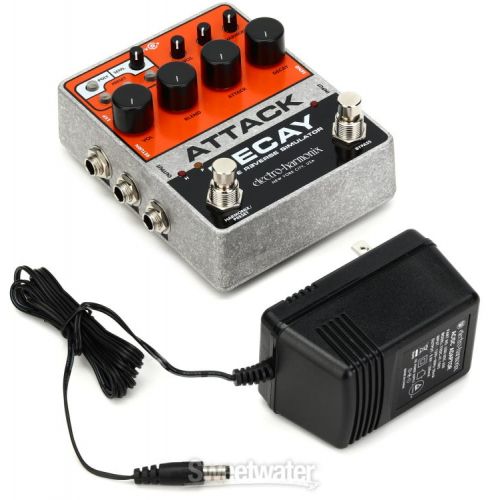  Electro-Harmonix Attack Decay Tape Reverse Simulator Pedal