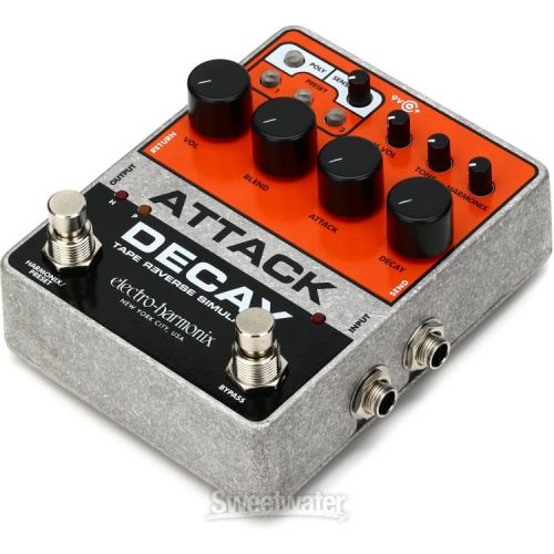  Electro-Harmonix Attack Decay Tape Reverse Simulator Pedal