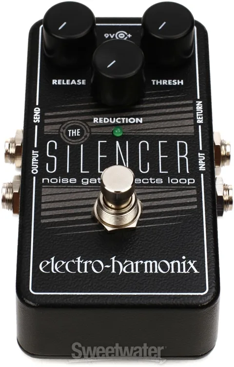  Electro-Harmonix The Silencer Noise Gate / Effects Loop Pedal Demo