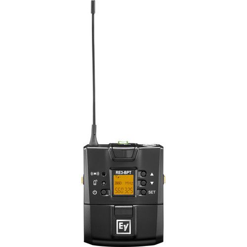  Electro-Voice RE3-BPCL Bodypack Wireless System with Cardioid Lavalier Mic (6M: 653 to 663 MHz)
