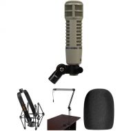 Electro-Voice RE20 Dynamic Microphone Broadcaster Kit (Fawn Beige)