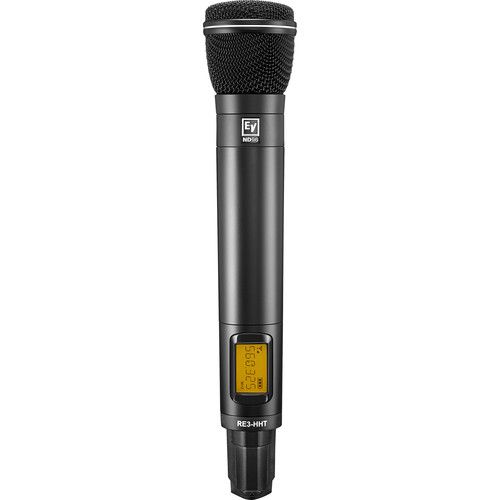  Electro-Voice RE3-ND96 Wireless Handheld Microphone System with ND96 Wireless Mic (5H: 560 to 596 MHz)