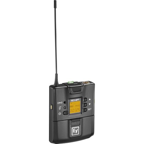  Electro-Voice RE3-BPOL Bodypack Wireless System with Omnidirectional Lavalier Mic (6M: 653 to 663 MHz)