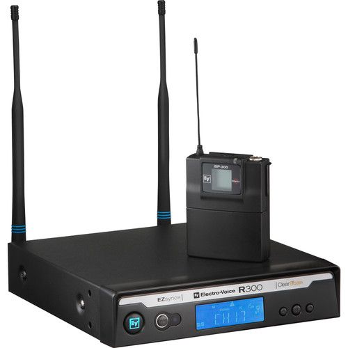  Electro-Voice R300-E Wireless Omnidirectional Headset Microphone System (C: 516 to 532 MHz)