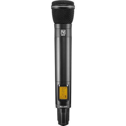  Electro-Voice RE3-ND96 Wireless Handheld Microphone System with ND96 Wireless Mic (6M: 653 to 663 MHz)