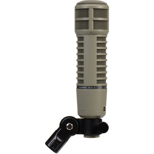  Electro-Voice RE20 Dynamic Microphone Broadcaster Kit with dbx 286s Preamp (Fawn Beige)