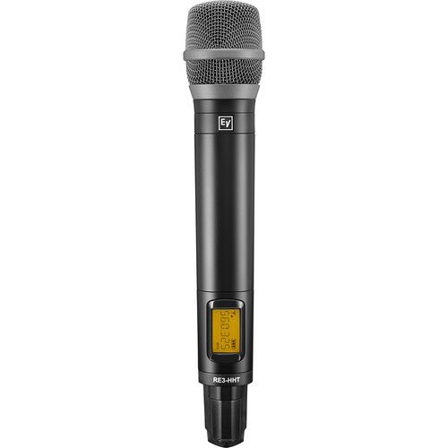  Electro-Voice RE3-RE520 Wireless Handheld Microphone System with RE520 Wireless Mic (5L: 488 to 524 MHz)