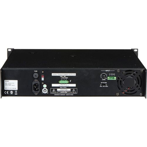  Electro-Voice PA1250T Rackmount 250W Mono Power Amplifier (50V/70V/100V)